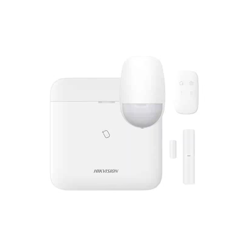 Hikvision – DS-PWA96-Kit-WB – AX Pro Alarm Security Kit – Control Panel, Reed, PIR + Remote